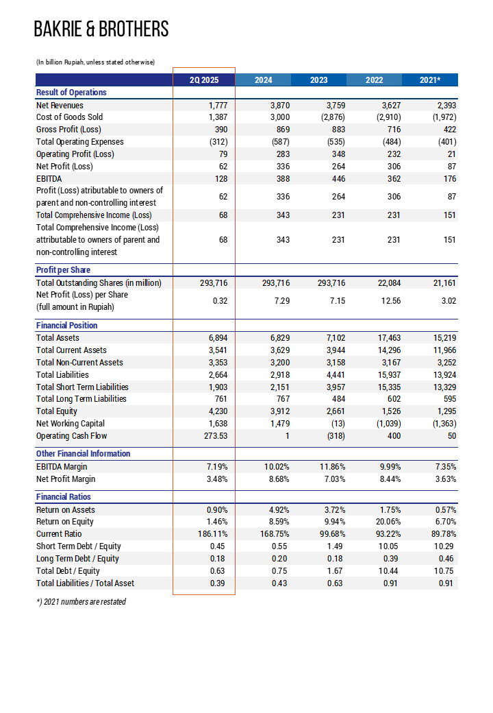 Financial Summary BNBR 2Q2025 Vertical ENG