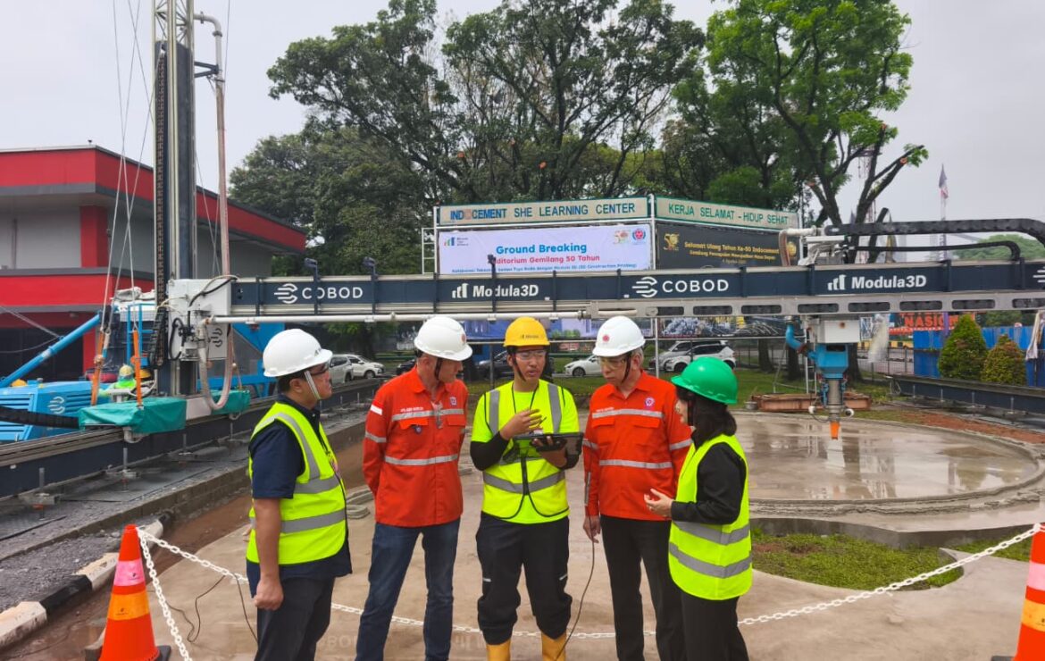 Indocement and Modula3D Collaborate to Construct Buildings Using 3D Construction Printing Technology