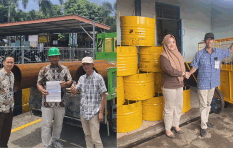 BPI Provides Carts, Trash Cans, and Pipes to Local Residents