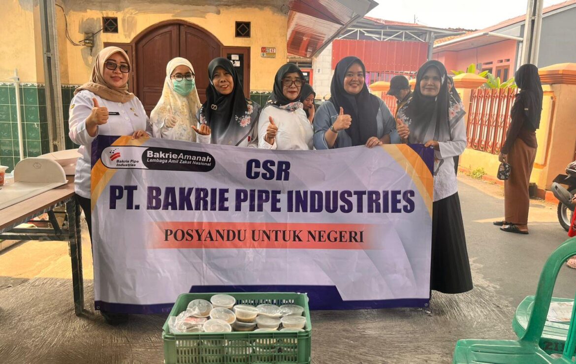BPI and Bakrie Amanah Conduct Posyandu Activity
