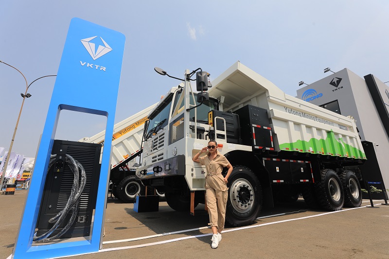 VKTR Perkenalkan EV Mining Truck