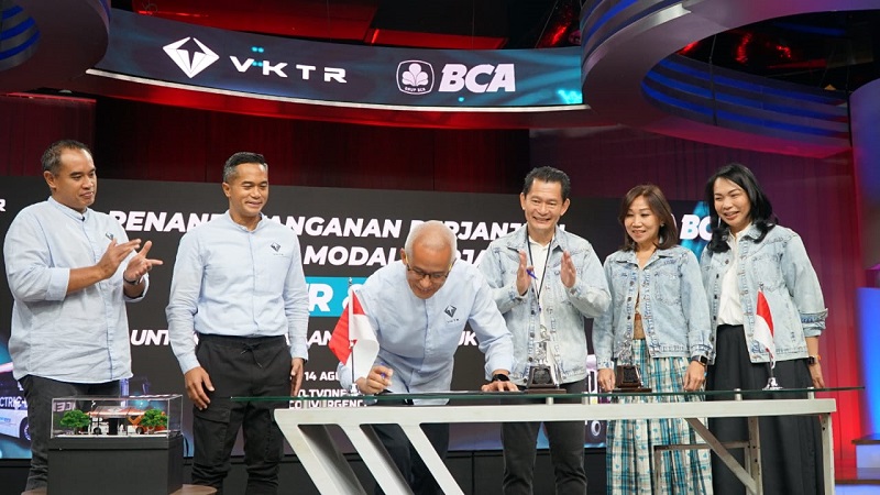 VKTR Dapat Fasilitas Kredit  Rp 250 M dari BCA