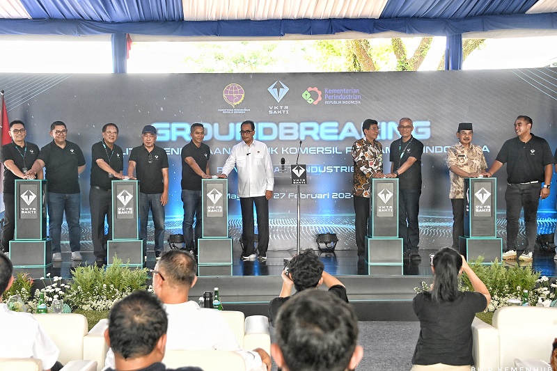 VKTR Bangun Fasilitas Kendaraan Listrik Komersil Pertama di Indonesia