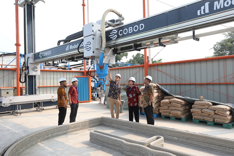 Transformasi Bisnis ke Industri Hijau, BNBR Kembangkan Teknologi Konstruksi 3D Printing yang Ramah Lingkungan