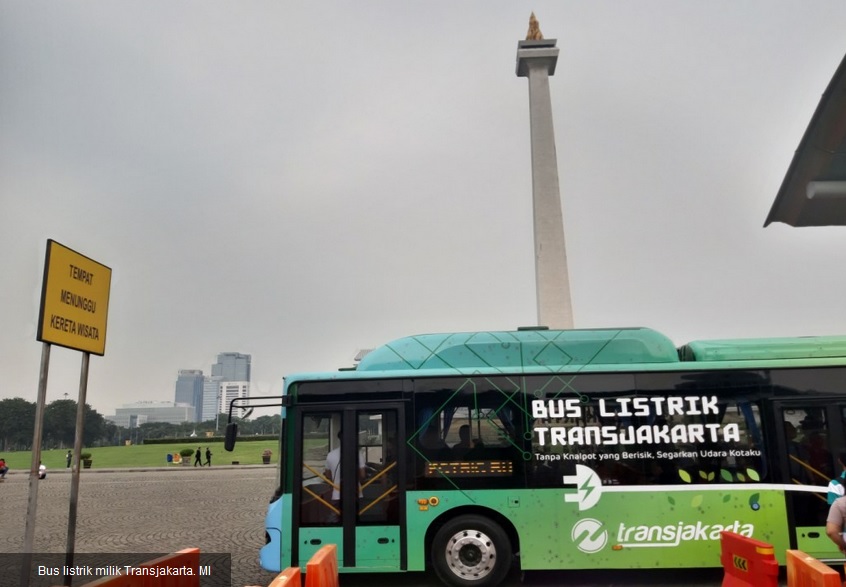 Kemenhub akan Sediakan Bus Listrik Sebagai Transportasi di IKN