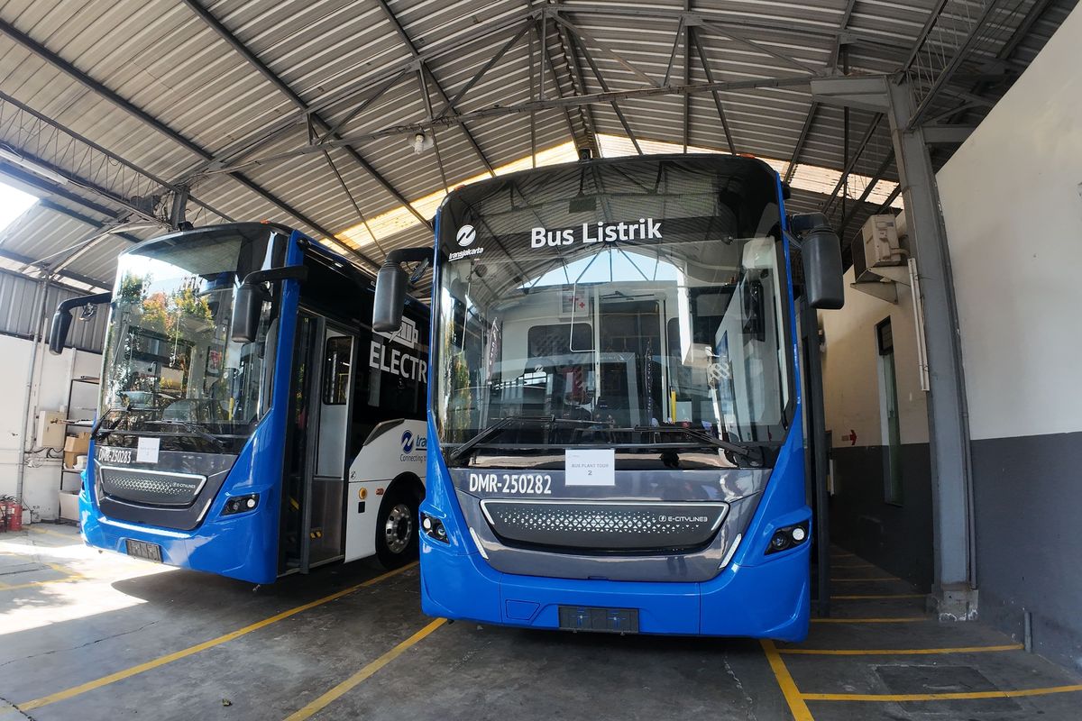 Spesifikasi Bus Listrik Terbaru Milik Transjakarta, Buatan Lokal